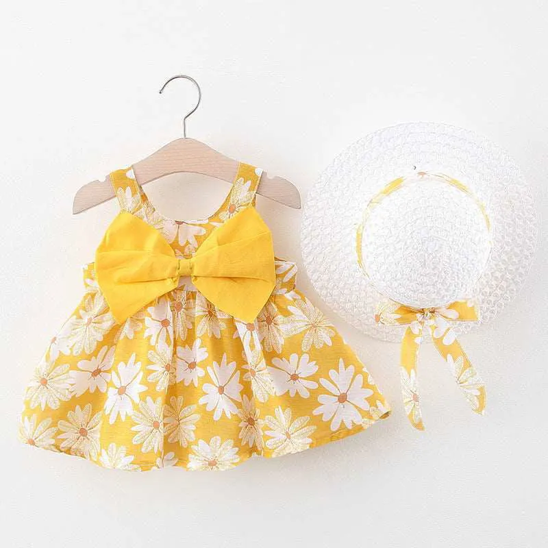 Adorable Bowknot Cotton Flower Skirts