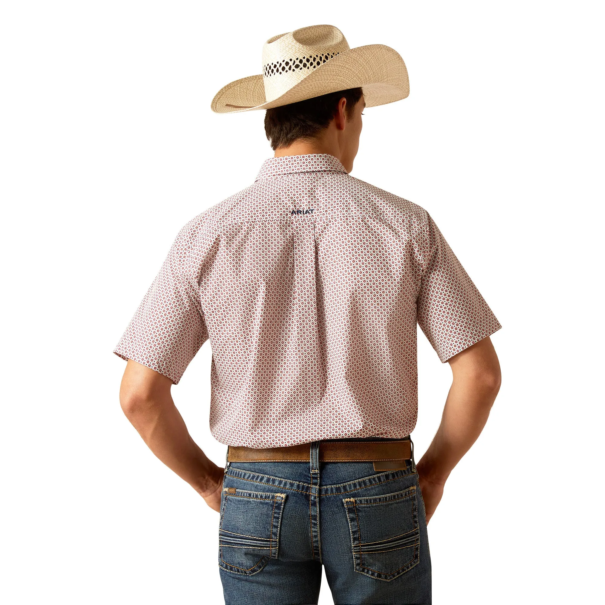 Ariat Men's Short Sleeve Fitted Teagan