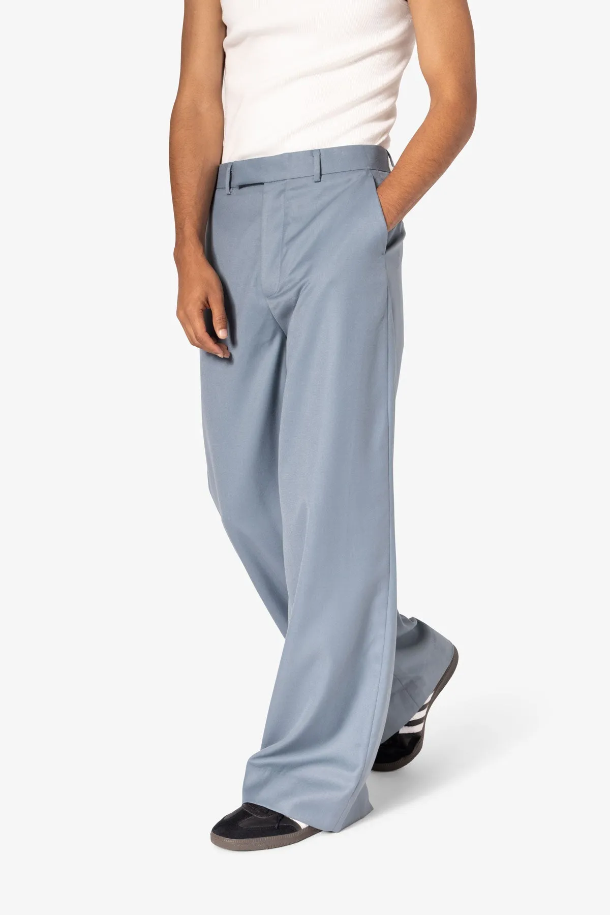 Baggy Suit Pants - Teal