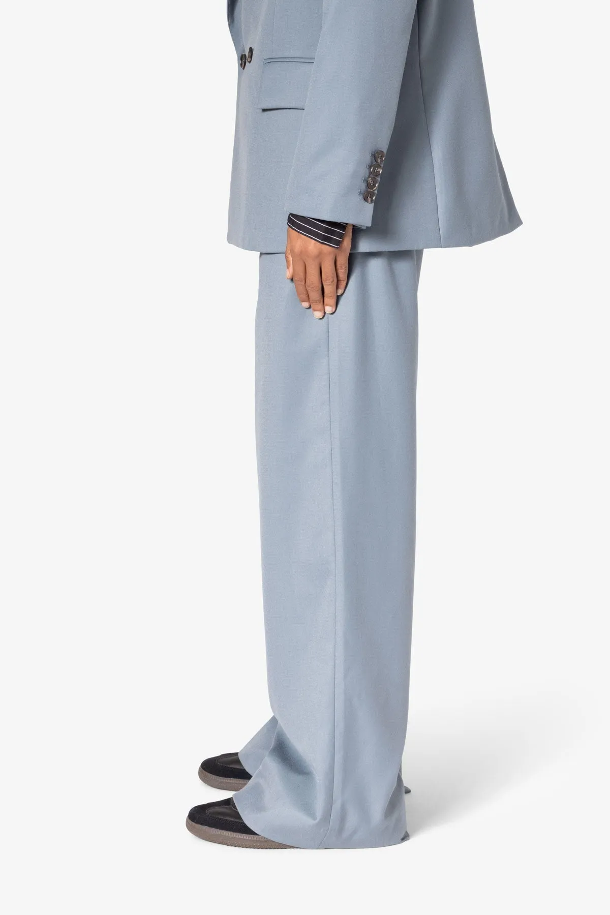 Baggy Suit Pants - Teal