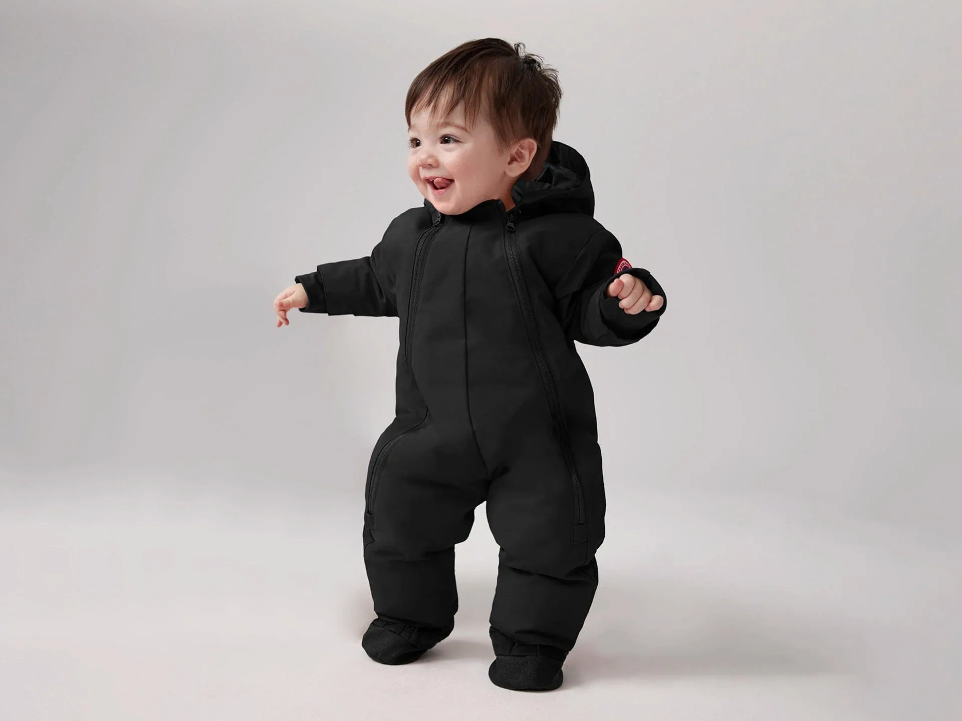 Canada Goose Baby Lamb Snowsuit in Black