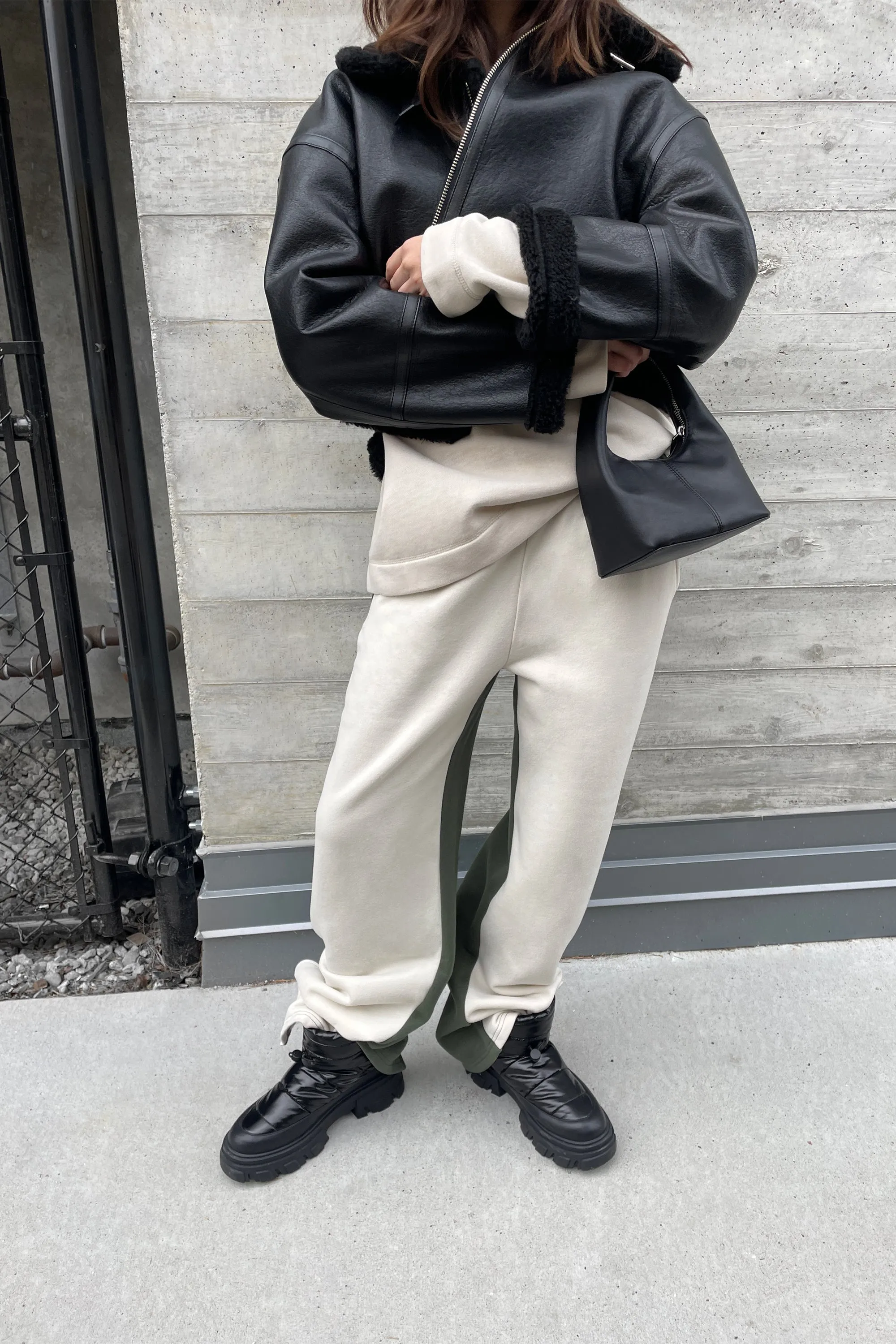 COZY TWO-TONE PANT