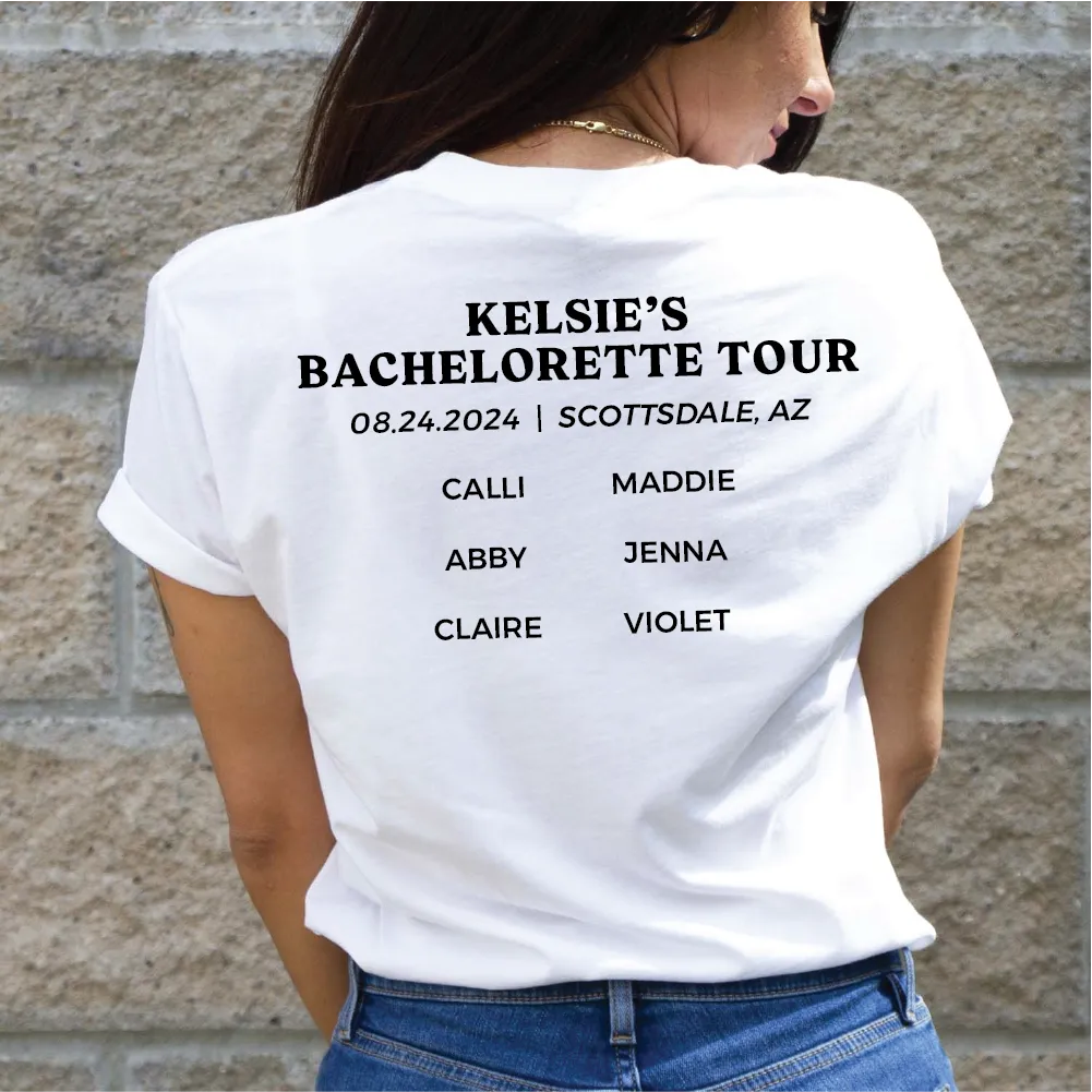 Custom Bach Tour T-Shirt