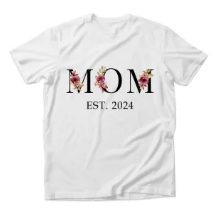 Endanzoo Organic Women Short Sleeve T-shirt for Mom - Classic - Est 2024