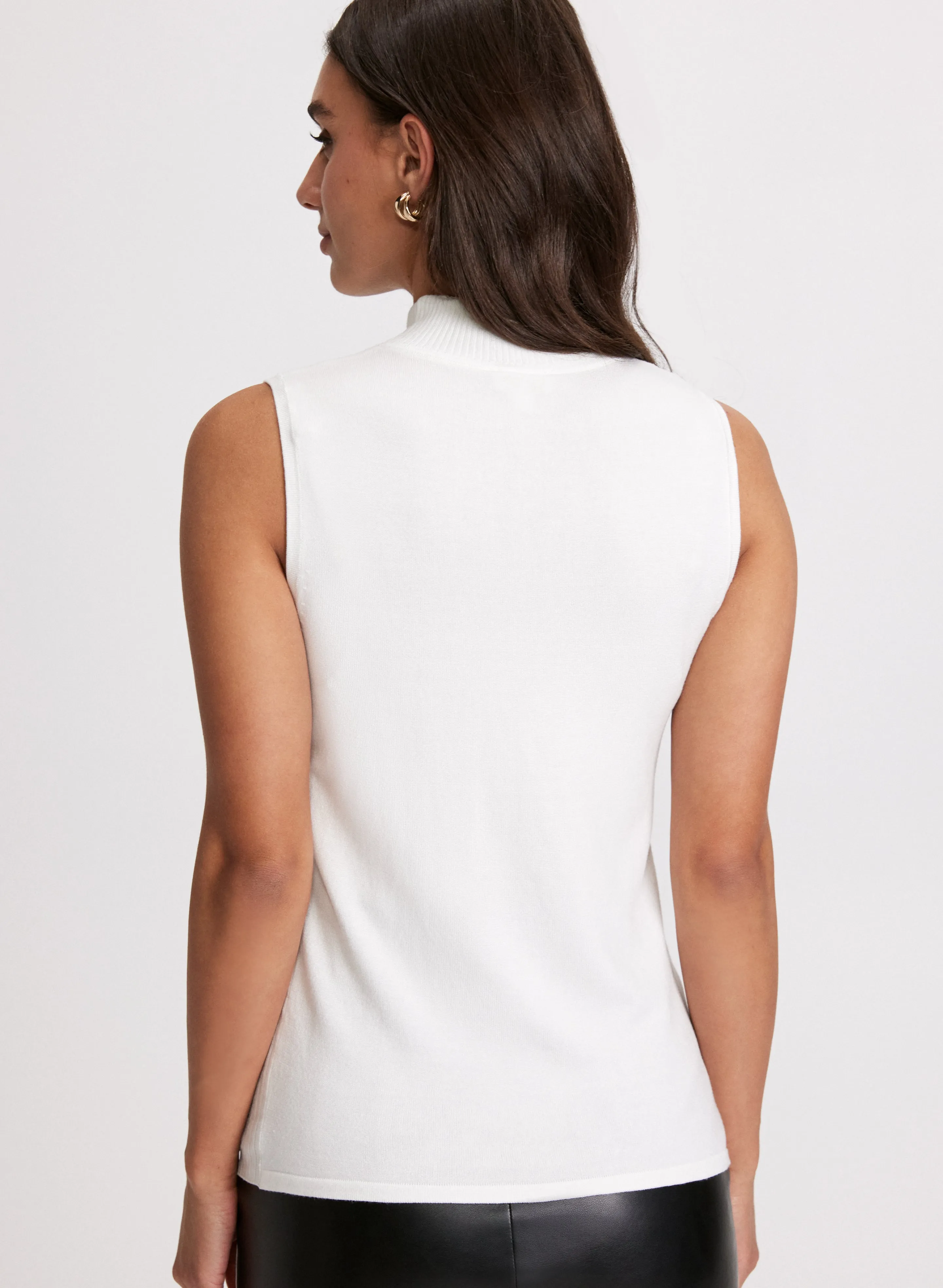 Essential Mock Neck Tank Top