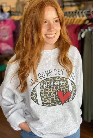 *Game Day Y'all Sweatshirt - Lovelier