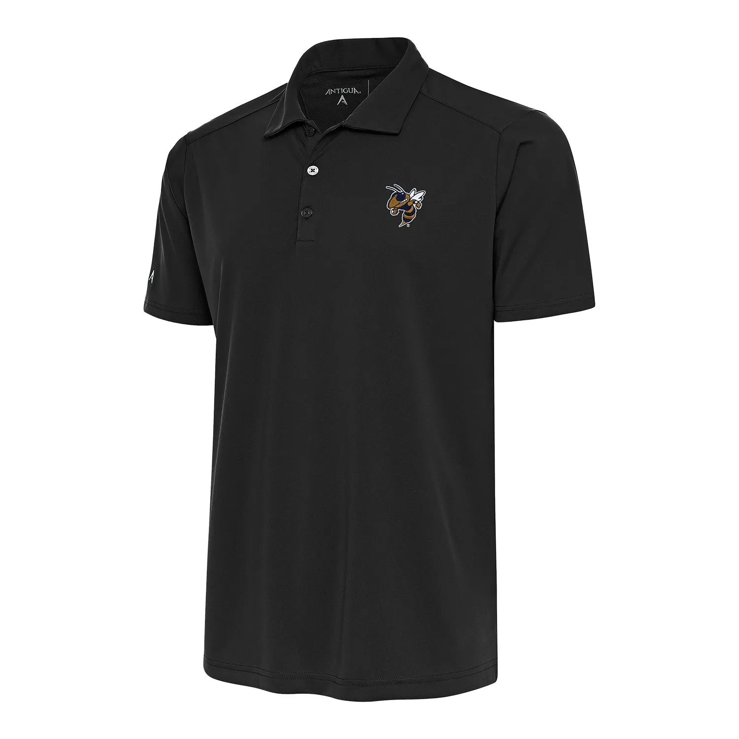 Georgia Tech Yellow Jackets Tribute Dark Grey Polo