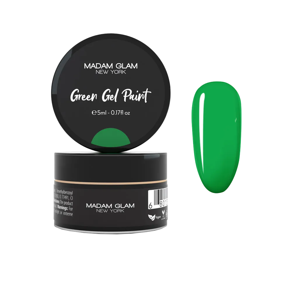 Green Gel Paint