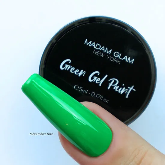 Green Gel Paint