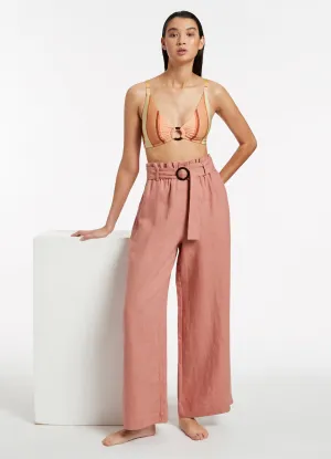 Jetset Highwaist Pants - Musk