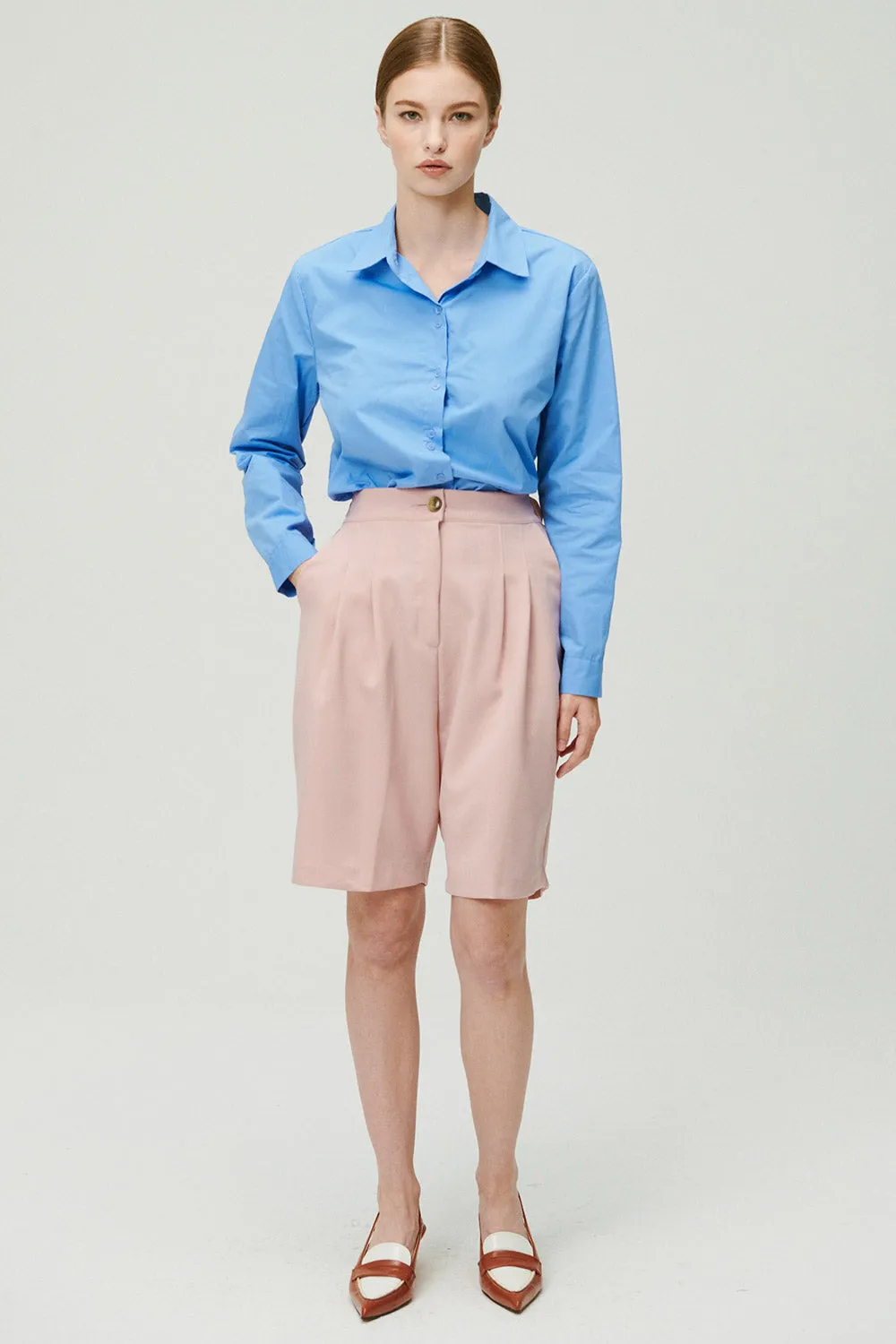 Joyce Relaxed Bermuda Shorts