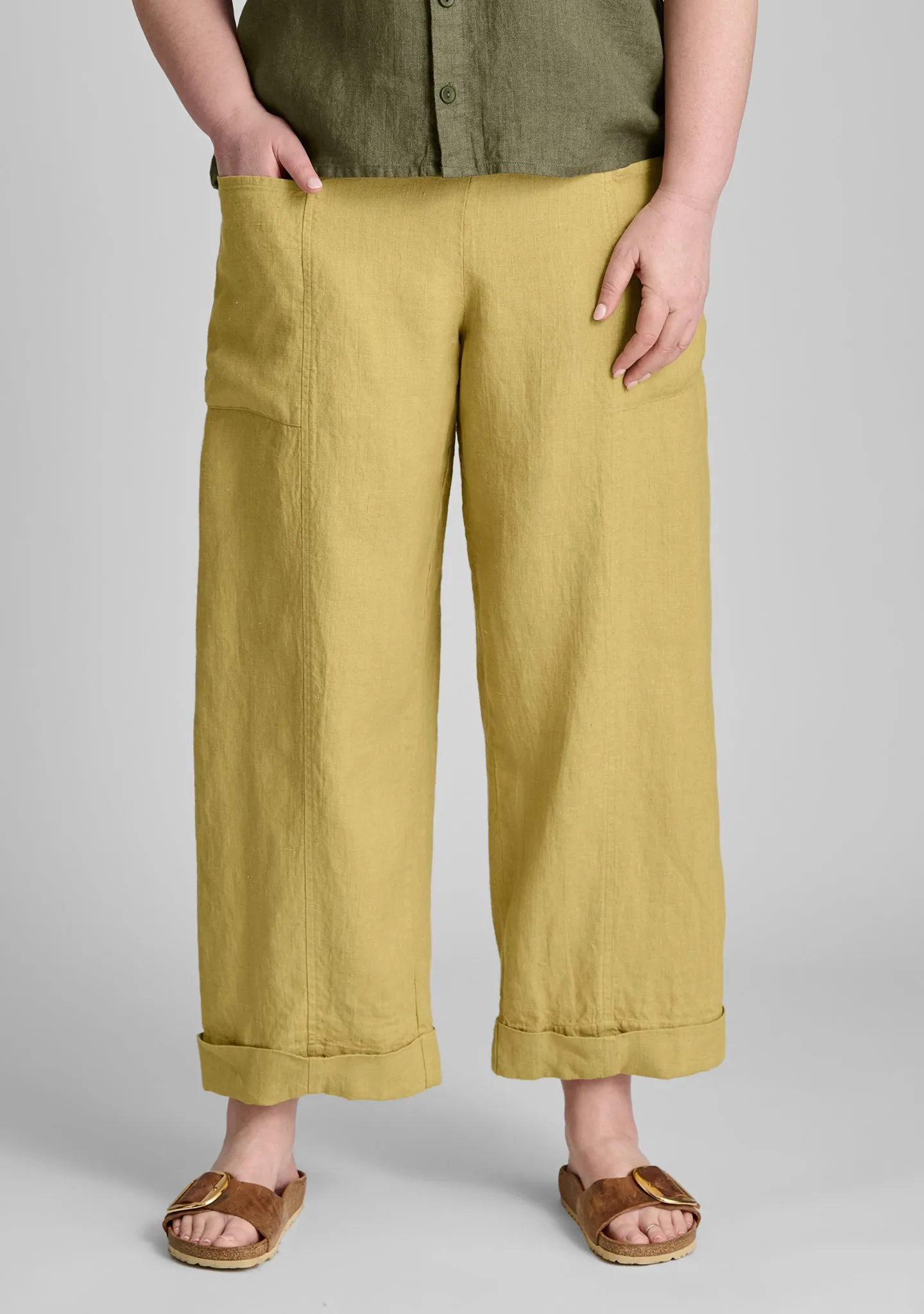 Keen Pant - Linen Drawstring Pants