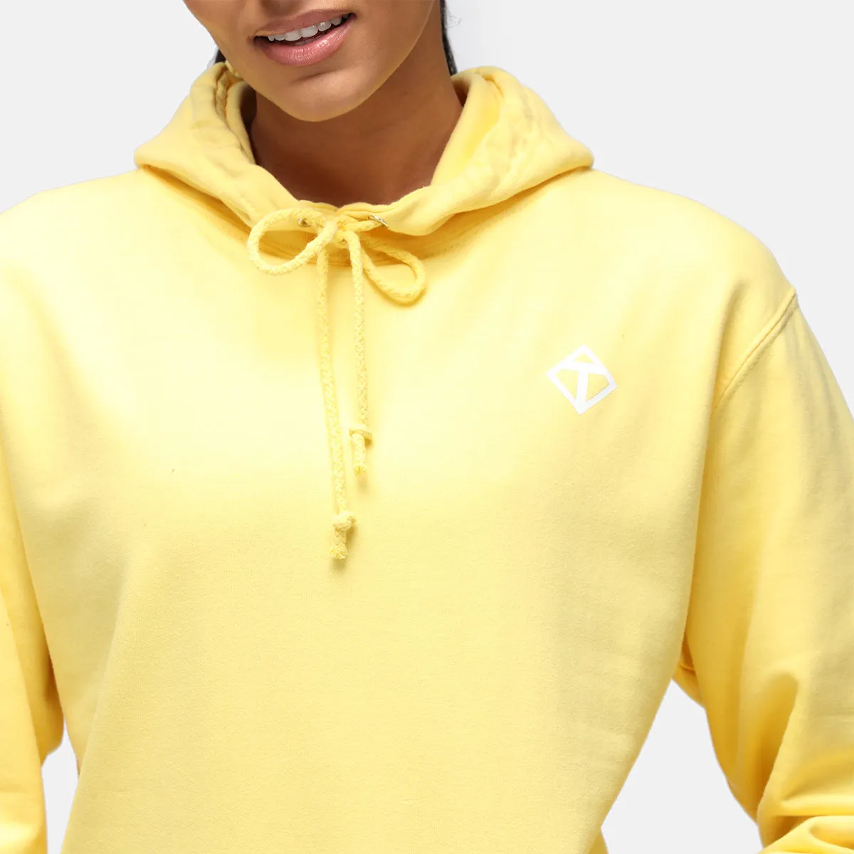 Lemon Sherbert Diamond Hoodie