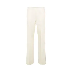 Loose Suit Track Pants in Beige