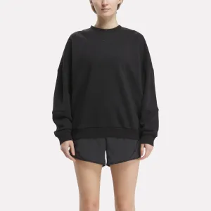 Lux Oversized Crew Black