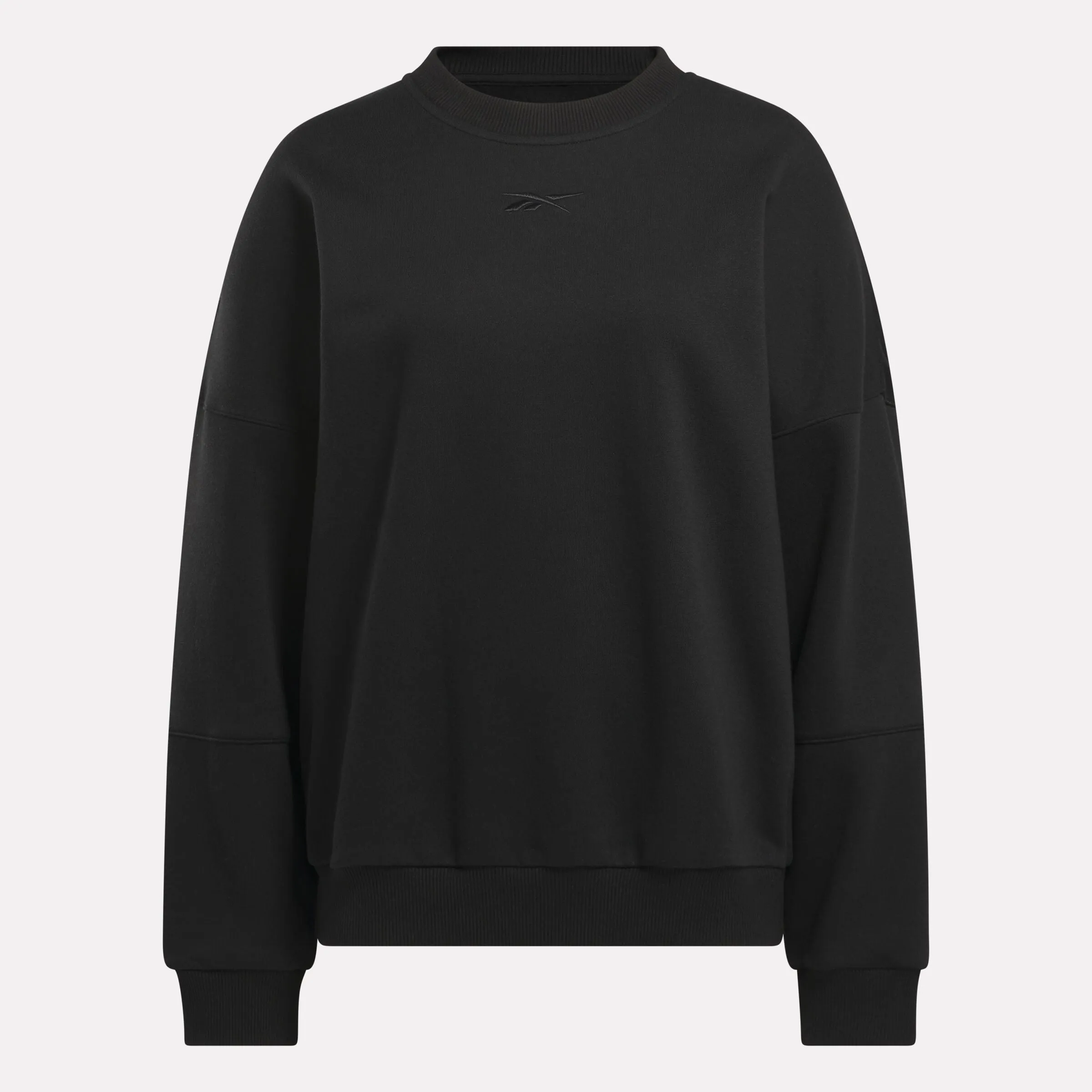 Lux Oversized Crew Black