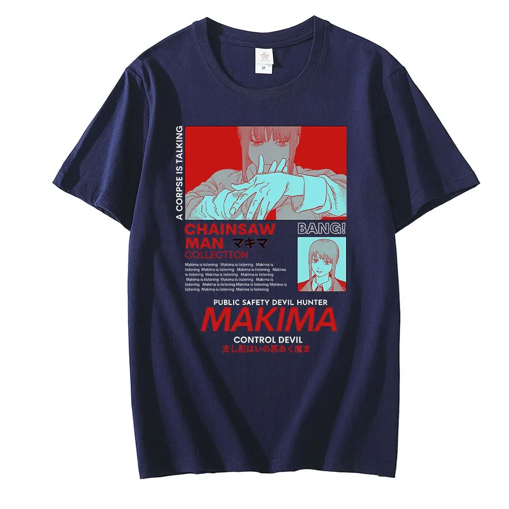 Makima T Shirt Chainsaw Man (Colors Available)