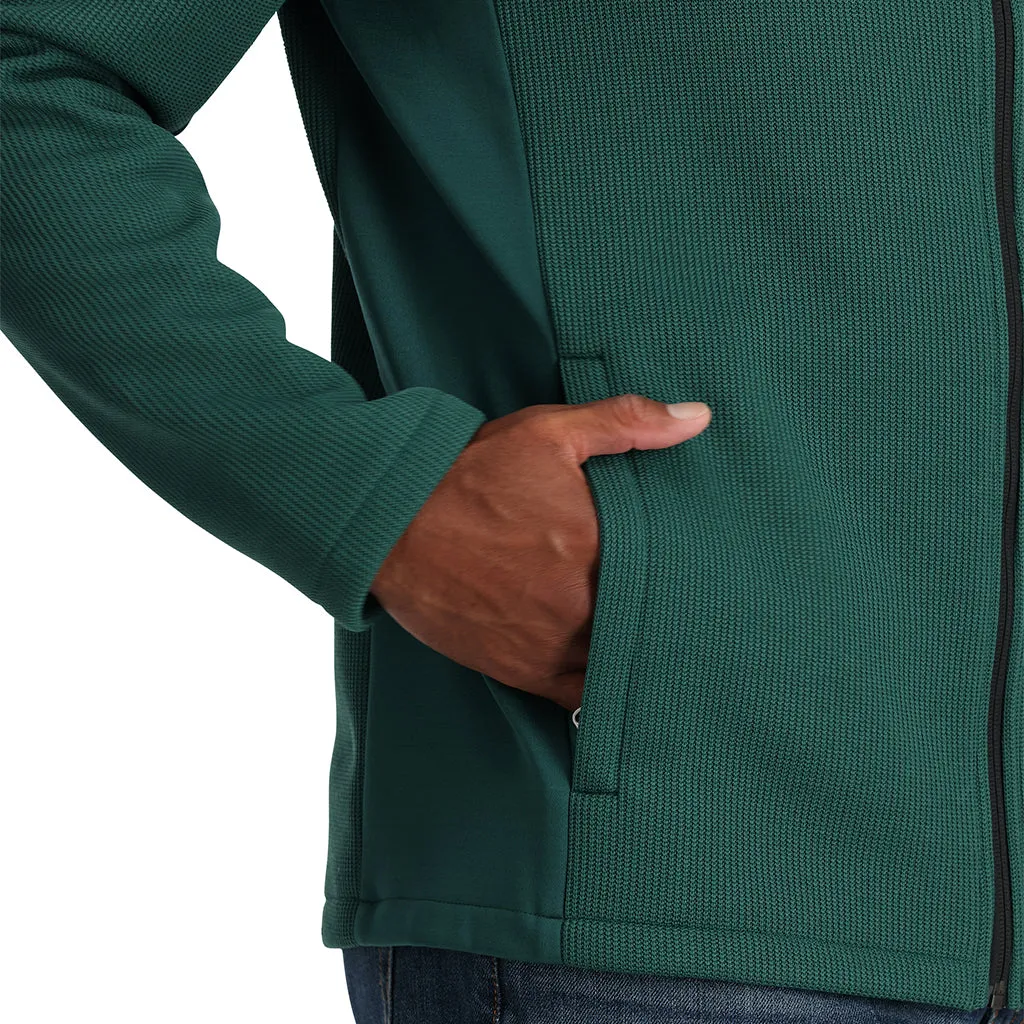 Mens Bandit Full Zip - Cypress Green