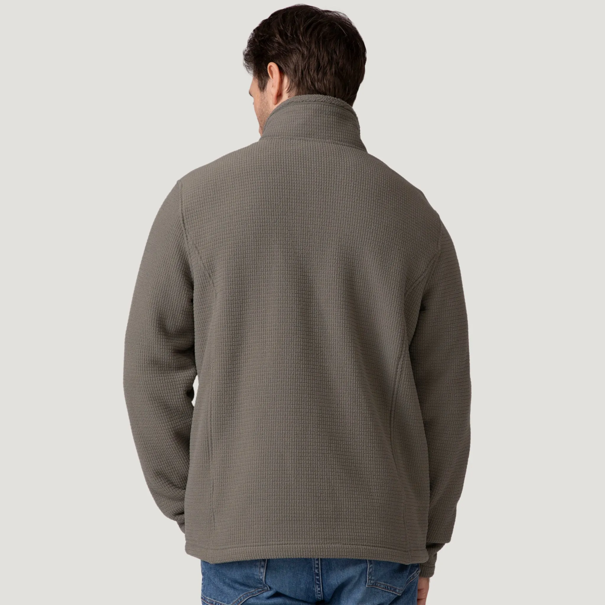 Men's Dire Wolf II Grid Fleece Jacket