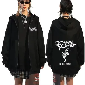 My Chemical Romance Zipper Hoodie – F0or the Misfits, the Dreamers, and the Rebels