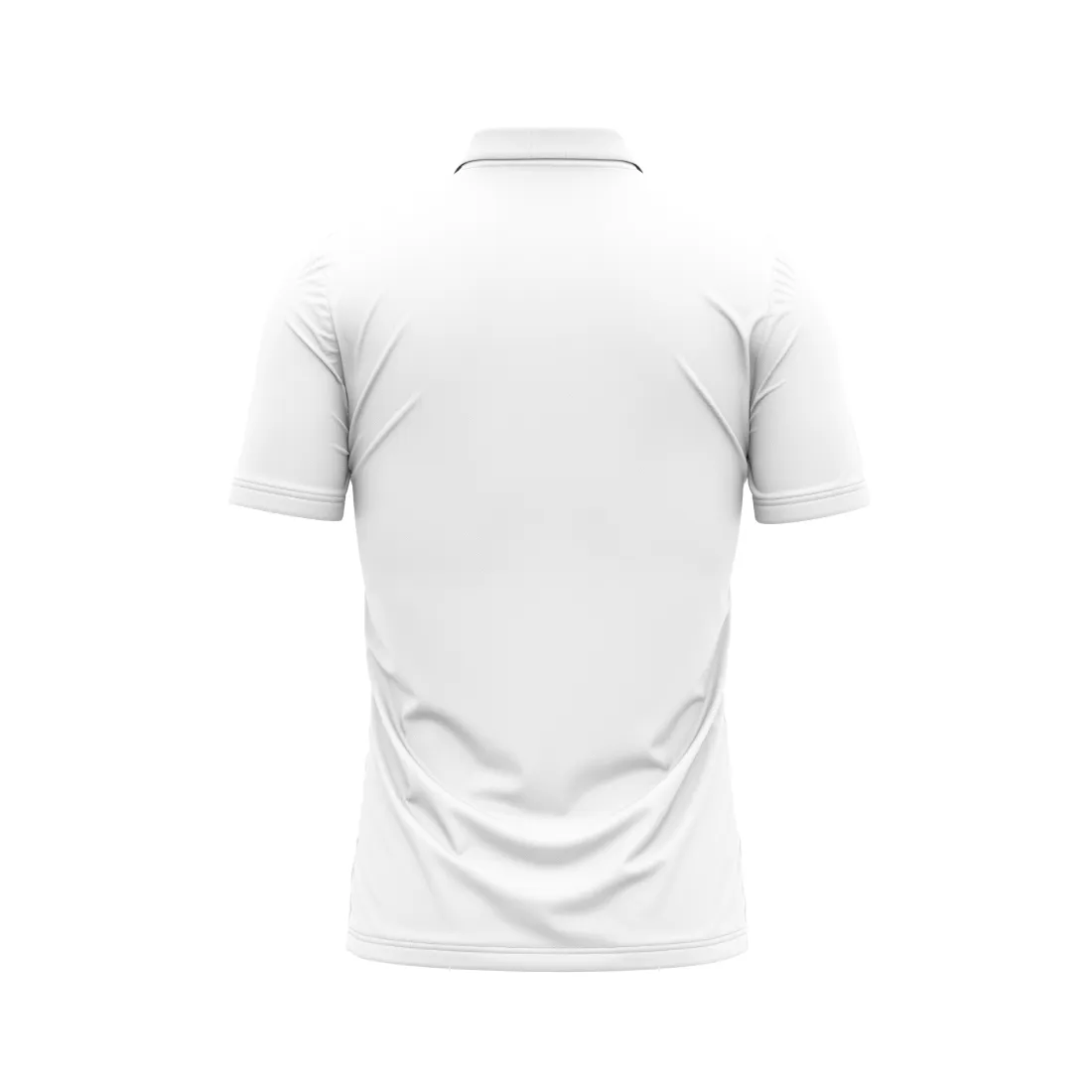 Next Print Customized Polo Neck White Jersey - Design 2