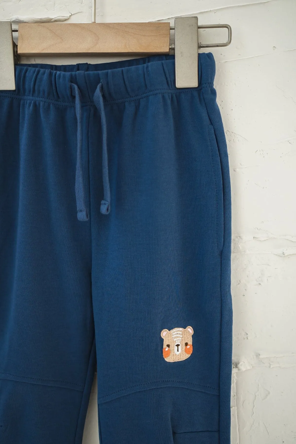 NM X LEBEAR JOGGER PANTS IN ROYAL NAVY