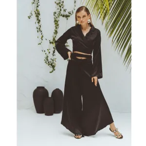 Olivia Black Wide Leg Pants