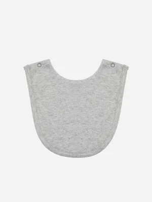 Organic Cotton Bib | Grey