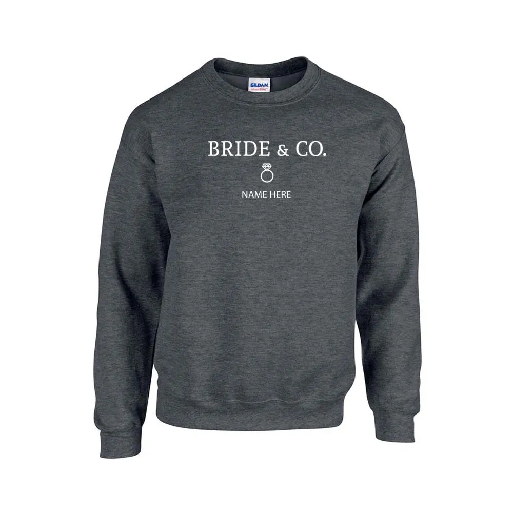 Personalized Bride & Co. Sweatshirt