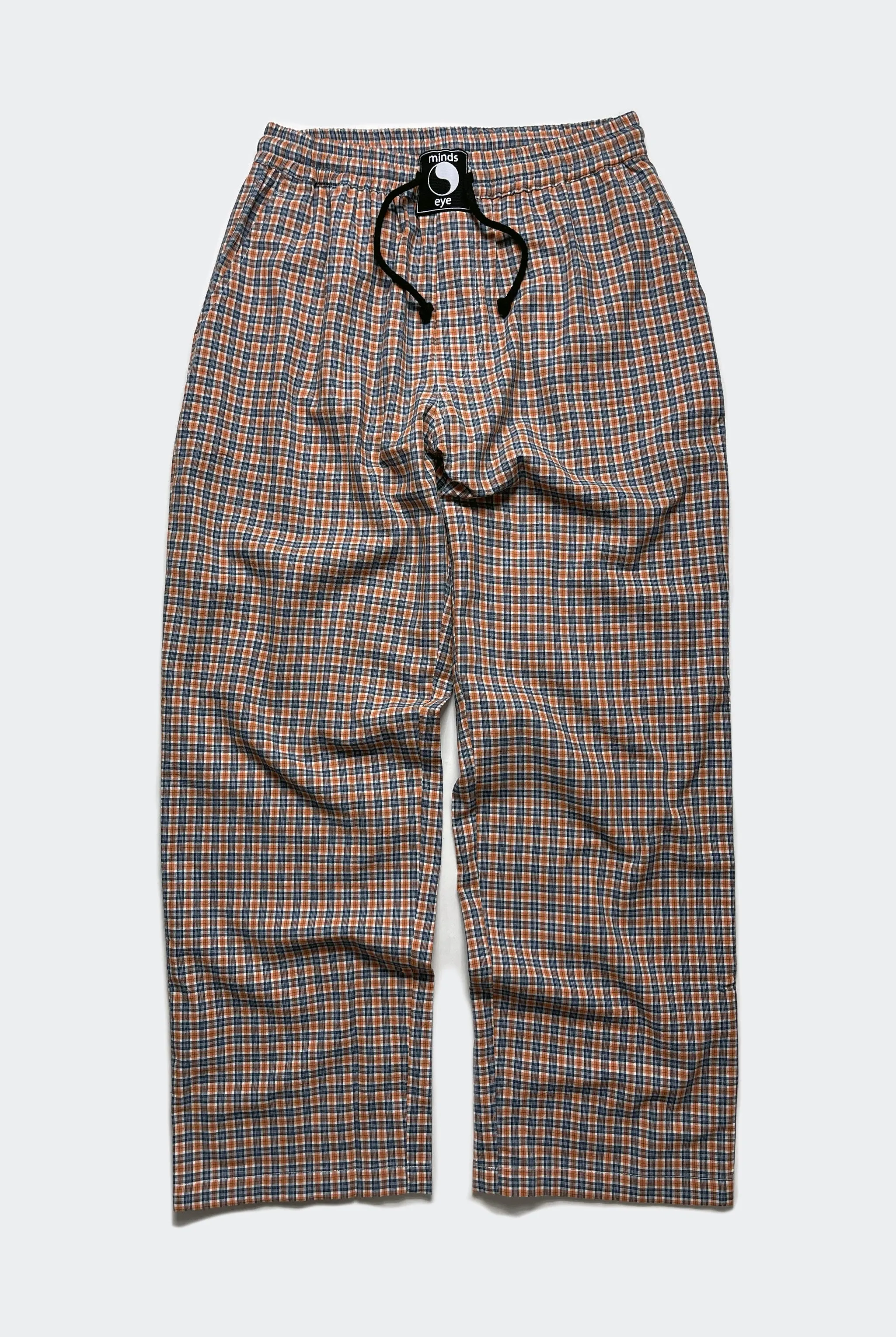 PJ HARVEY PANTS / ORANGE CHECK