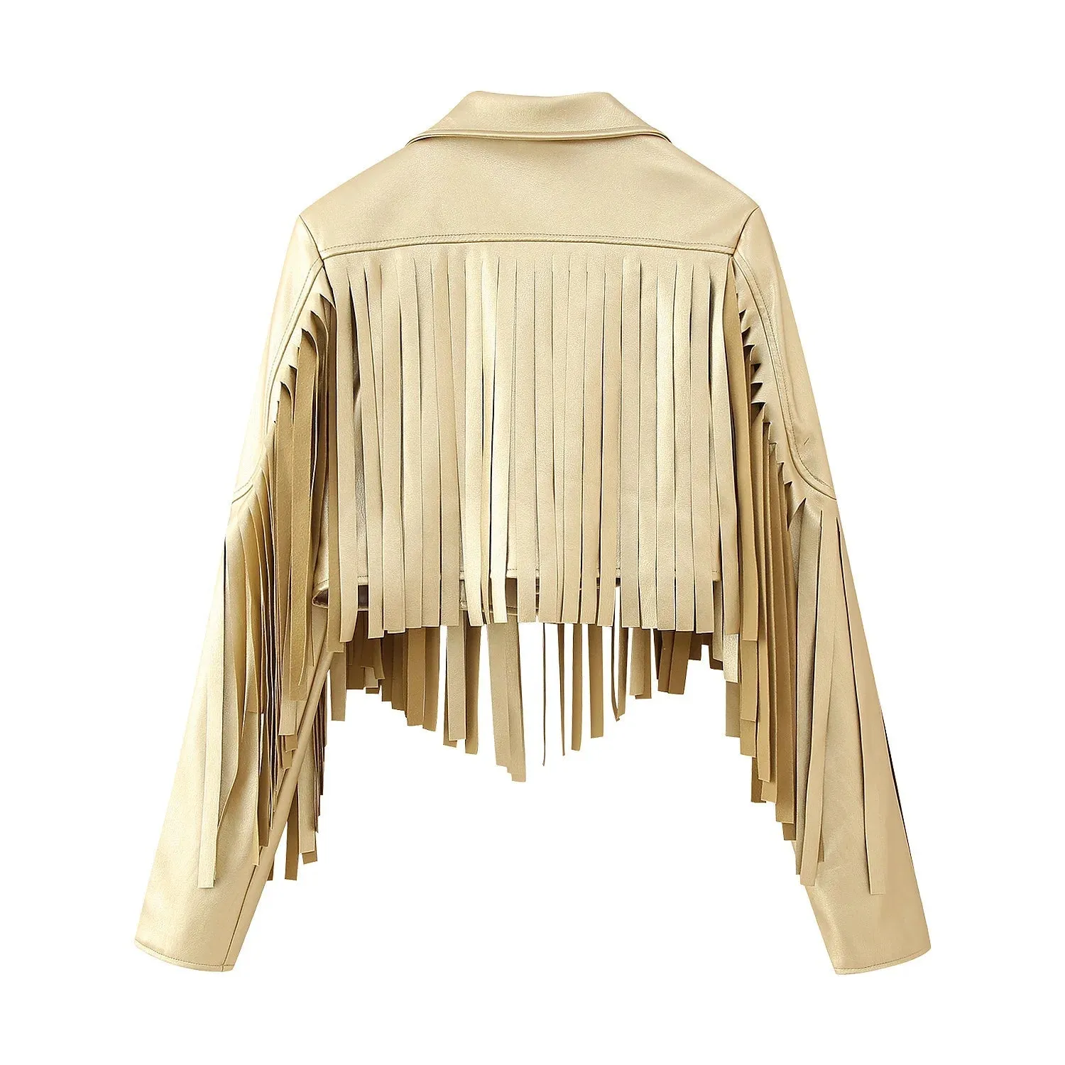 Pre Order:  Fringed Loose Fit Short Jacket