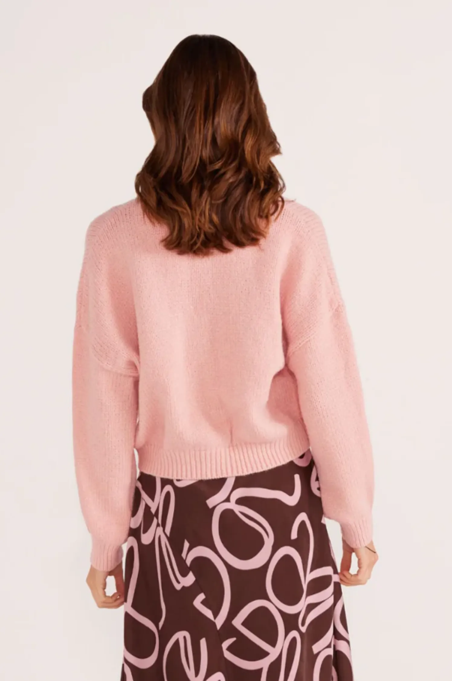 Rose Relaxed Knit Cardigan