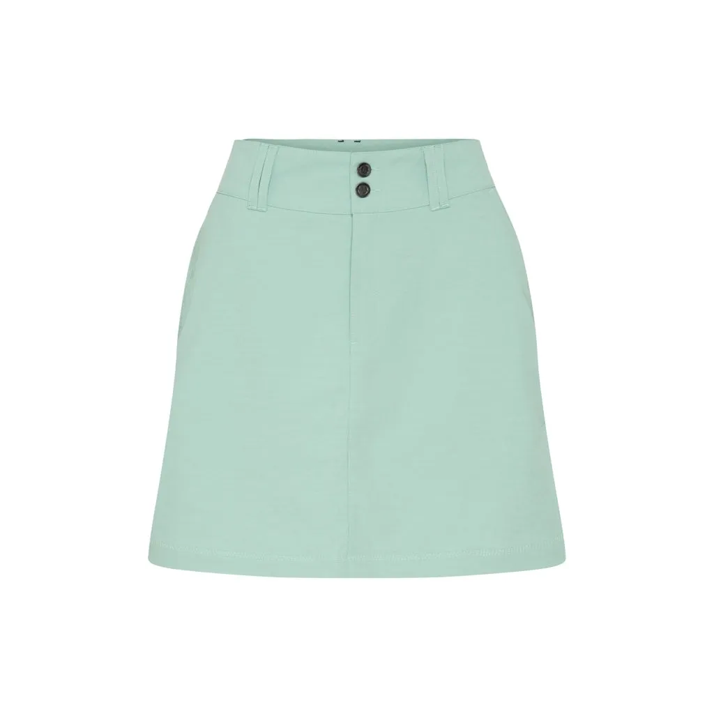 Sabrina Skirt with Inner Shorts - Aqua Blue