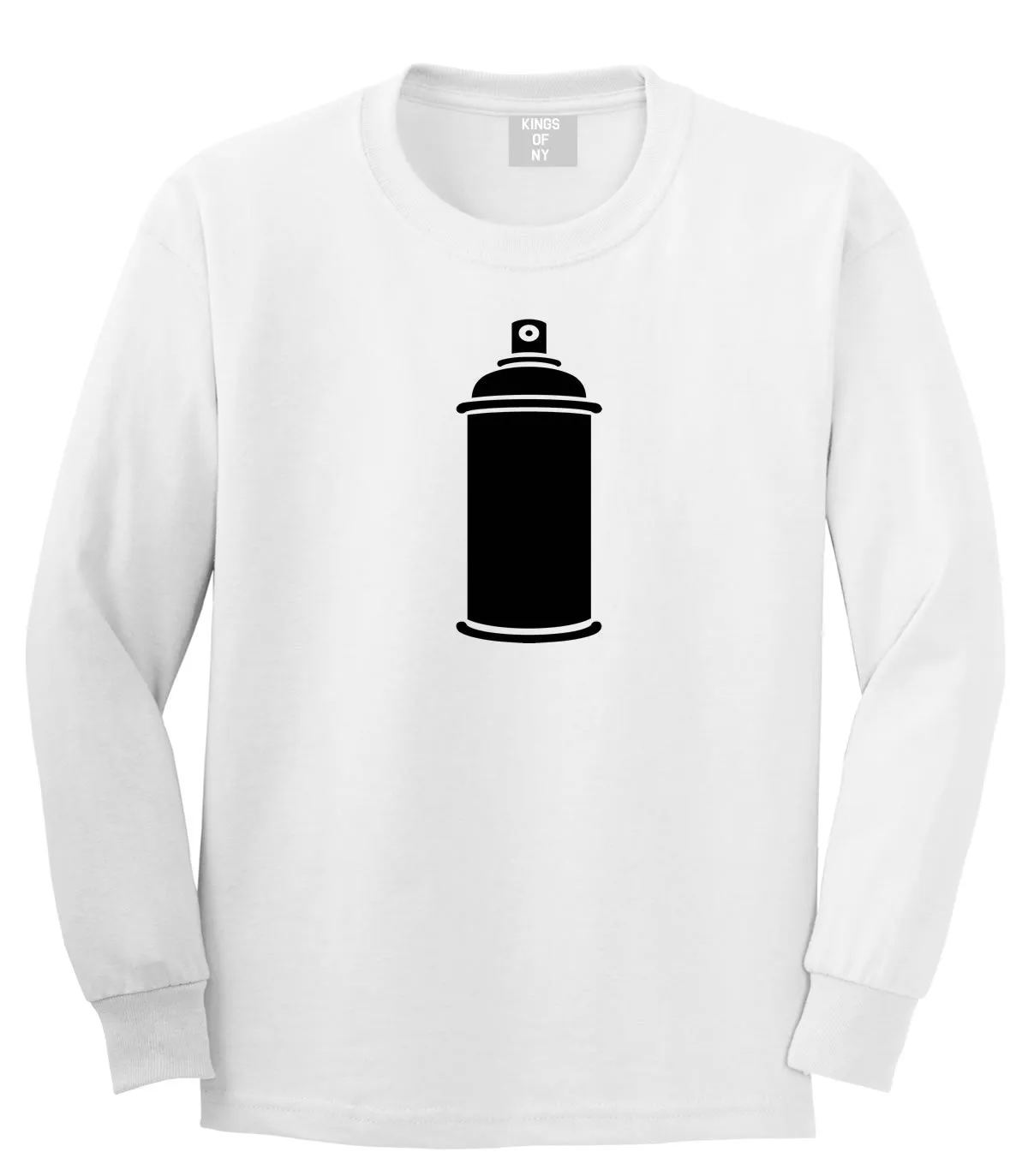 Spray Can Graffiti Long Sleeve T-Shirt