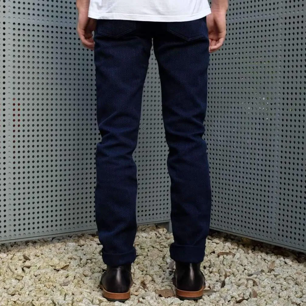 Studio D'Artisan "Kasezome" Indigo Sashiko Selvedge Pants (Relax Tapered)