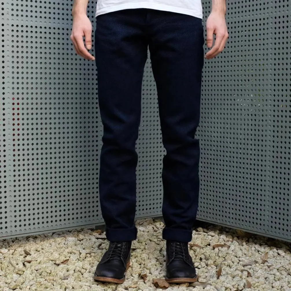 Studio D'Artisan "Kasezome" Indigo Sashiko Selvedge Pants (Relax Tapered)