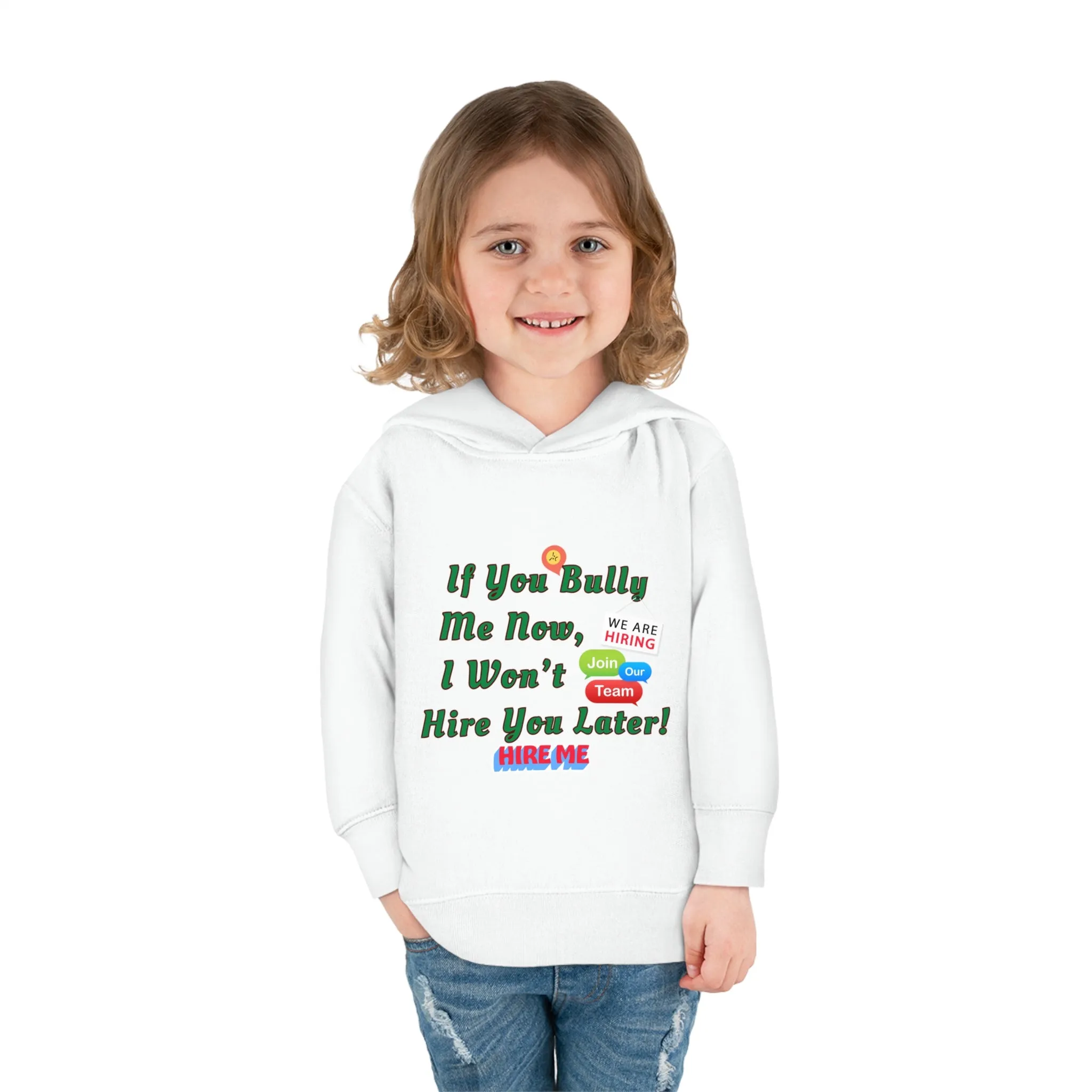 Toddler Hoodie Antibully Message