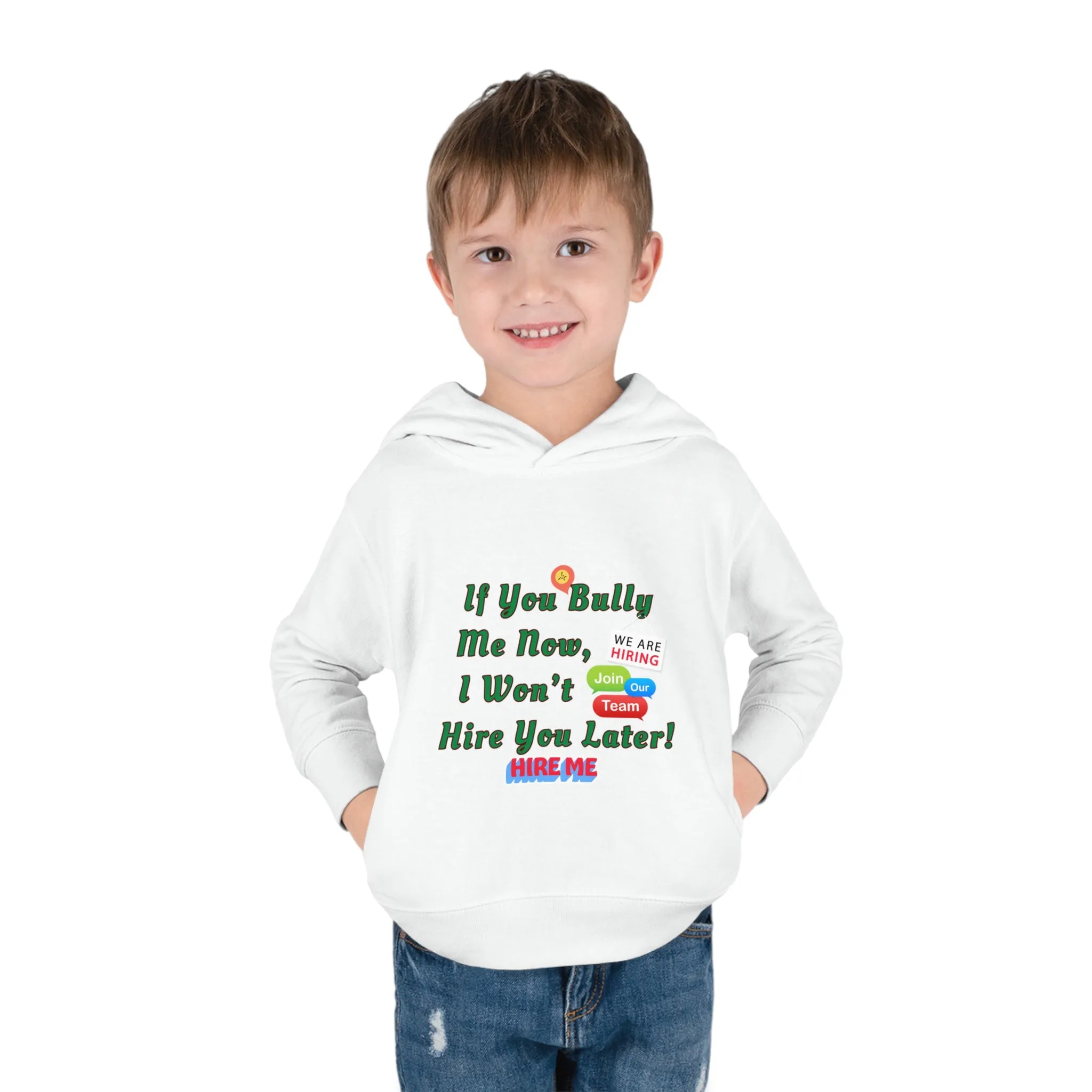 Toddler Hoodie Antibully Message