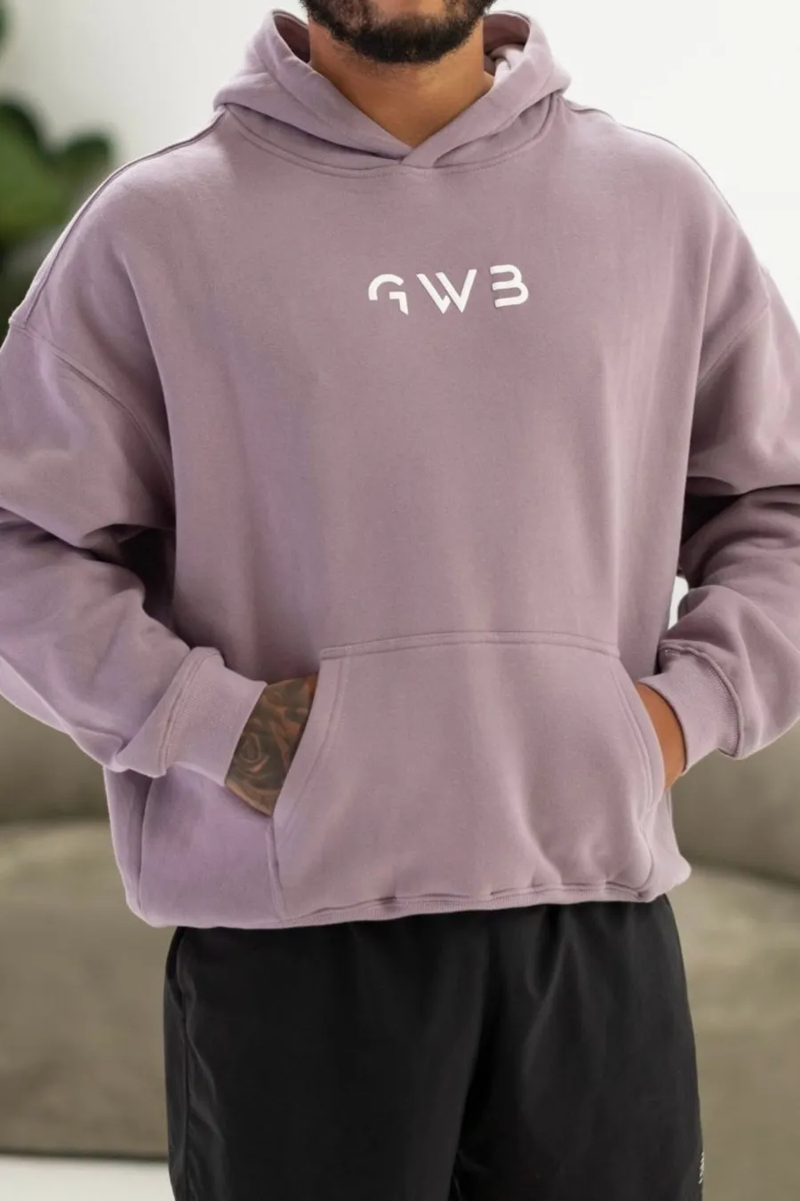 Unisex GWB Hoodie in Mauve