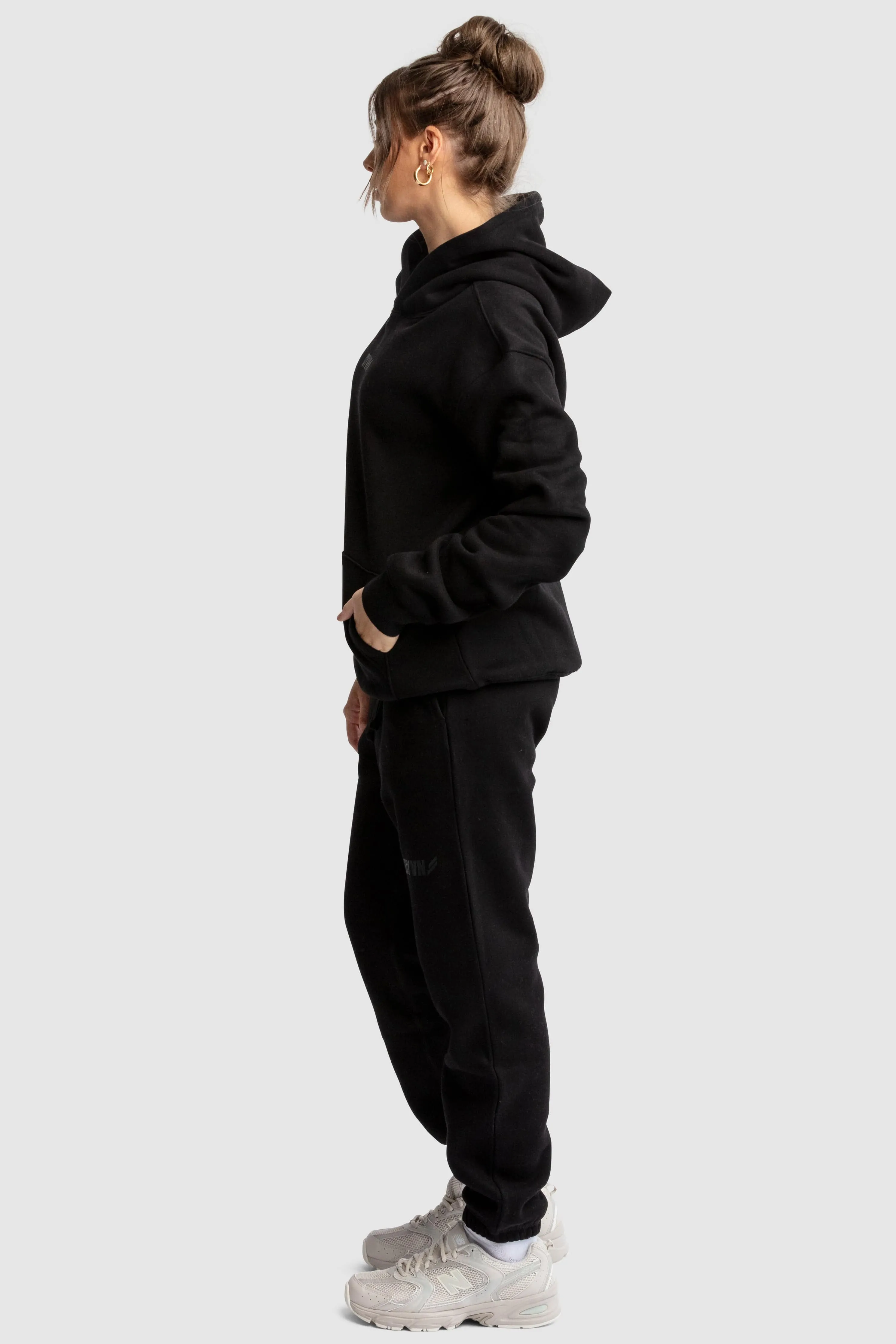 Women's DYVN Relaxed Fit Hoodie - Black