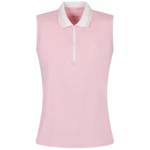 Womens SL Polo Pink - AW24